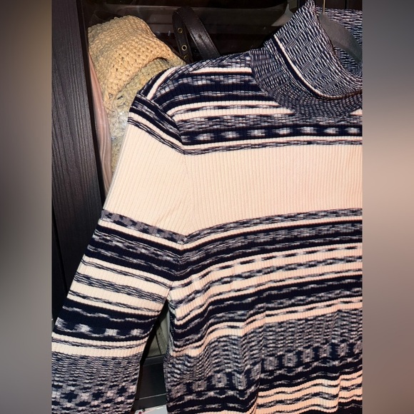 Tory Burch Sweaters New Tory Burch Julie Sweater in Blue Extra Large - Picture 3 of 7